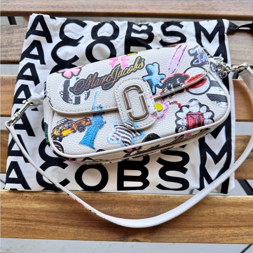 MARC JACOBS THE STICKER CLOVER SHOULDER BAG